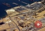 Image of Deep water port facilities Cam Ranh Bay Vietnam, 1970, second 59 stock footage video 65675067521