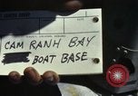 Image bases navales de Cam Ranh Bay Vietnam, 1970, de la seconde 10 séquences d'archives historiques vidéo 65675067522