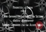 Standbild öffentlichen Film Produktion Japan, 1951, aus Sekunde 17 historischem Filmmaterial Videoclip 65675067542