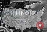 Standbild Blick auf die Stadt von Chicago und Springfield in Illinois Illinois United States USA, 1949, aus Sekunde 16 historischem Filmmaterial Videoclip 65675067573