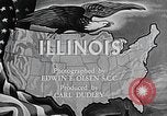 Standbild Blick auf die Stadt von Chicago und Springfield in Illinois Illinois United States USA, 1949, aus Sekunde 20 historischem Filmmaterial Videoclip 65675067573