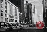 Standbild Stadt Chicago Sehenswürdigkeiten Chicago Illinois USA, 1949, aus Sekunde 30 historischem Filmmaterial Videoclip 65675067574