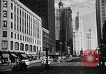 Standbild Stadt Chicago Sehenswürdigkeiten Chicago Illinois USA, 1949, aus Sekunde 33 historischem Filmmaterial Videoclip 65675067574