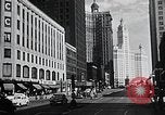 Standbild Stadt Chicago Sehenswürdigkeiten Chicago Illinois USA, 1949, aus Sekunde 34 historischem Filmmaterial Videoclip 65675067574