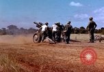 Image of 1st Cavalry Division artillerymen firing 105mm Howitzer Plei Me Vietnam, 1965, second 6 stock footage video 65675067579