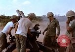 Image of 1st Cavalry Division artillerymen firing 105mm Howitzer Plei Me Vietnam, 1965, second 23 stock footage video 65675067579
