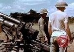 Image of 1st Cavalry Division artillerymen firing 105mm Howitzer Plei Me Vietnam, 1965, second 38 stock footage video 65675067579