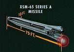 Image of XSM-65 Series A missile San Diego California USA, 1955, second 10 stock footage video 65675067624