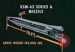 Image of XSM-65 Series A missile San Diego California USA, 1955, second 13 stock footage video 65675067624