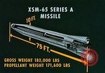 Image of XSM-65 Series A missile San Diego California USA, 1955, second 16 stock footage video 65675067624