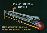 Image of XSM-65 Series A missile San Diego California USA, 1955, second 17 stock footage video 65675067624