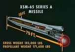 Image of XSM-65 Series A missile San Diego California USA, 1955, second 21 stock footage video 65675067624