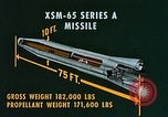 Image of XSM-65 Series A missile San Diego California USA, 1955, second 23 stock footage video 65675067624