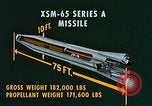 Image of XSM-65 Series A missile San Diego California USA, 1955, second 25 stock footage video 65675067624