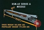 Image of XSM-65 Series A missile San Diego California USA, 1955, second 27 stock footage video 65675067624