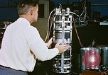 Image of XSM-65 Series A missile San Diego California USA, 1955, second 32 stock footage video 65675067626