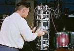 Image of XSM-65 Series A missile San Diego California USA, 1955, second 34 stock footage video 65675067626
