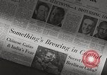 Image of US government officials during Cuban missile crisis Washington DC USA, 1962, second 15 stock footage video 65675067629