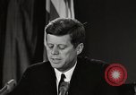 Image of US government officials during Cuban missile crisis Washington DC USA, 1962, second 23 stock footage video 65675067629