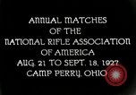 Image of matches of National Rifle Association Ohio United States USA, 1927, second 3 stock footage video 65675067673