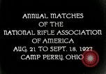 Image of matches of National Rifle Association Ohio United States USA, 1927, second 7 stock footage video 65675067673