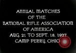 Image of matches of National Rifle Association Ohio United States USA, 1927, second 9 stock footage video 65675067673