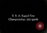 Image of matches of National Rifle Association Ohio United States USA, 1927, second 12 stock footage video 65675067673