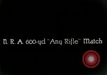 Standbild Spiele der National Rifle Association Ohio United States USA, 1927, aus Sekunde 3 historischem Filmmaterial Videoclip 65675067678