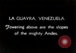 Standbild Touristen verlassen Schiff mit dem Motorboot zu besuchen Vargas Venezuela, 1936, aus Sekunde 1 historischem Filmmaterial Videoclip 65675067694