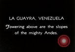 Standbild Touristen verlassen Schiff mit dem Motorboot zu besuchen Vargas Venezuela, 1936, aus Sekunde 5 historischem Filmmaterial Videoclip 65675067694