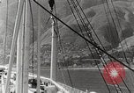 Standbild Touristen verlassen Schiff mit dem Motorboot zu besuchen Vargas Venezuela, 1936, aus Sekunde 8 historischem Filmmaterial Videoclip 65675067694
