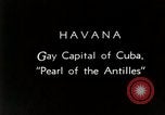 Image monuments La Havane Cuba, 1936, de la seconde 4 séquences d'archives historiques vidéo 65675067700