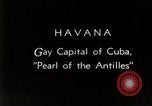 Image monuments La Havane Cuba, 1936, de la seconde 6 séquences d'archives historiques vidéo 65675067700