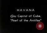 Image monuments La Havane Cuba, 1936, de la seconde 7 séquences d'archives historiques vidéo 65675067700