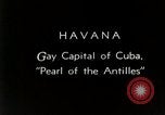 Image monuments La Havane Cuba, 1936, de la seconde 8 séquences d'archives historiques vidéo 65675067700