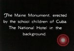 Image monuments La Havane Cuba, 1936, de la seconde 55 séquences d'archives historiques vidéo 65675067700