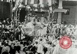 Standbild Mahatma Gandhi aus dem Gefängnis entlassen Indien, 1930, aus Sekunde 41 historischem Filmmaterial Videoclip 65675067731
