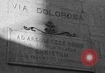 Standbild Menschen und biblischen Kunst Jerusalem Palästina Via Dolorosa, 1936, aus Sekunde 12 historischem Filmmaterial Videoclip 65675067743