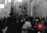 Standbild Menschen und biblischen Kunst Jerusalem Palästina Via Dolorosa, 1936, aus Sekunde 42 historischem Filmmaterial Videoclip 65675067743