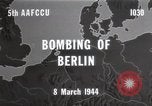 Standbild Bombardierung von Berlin Deutschland, 1944, aus Sekunde 7 historischem Filmmaterial Videoclip 65675067746