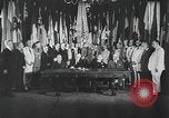 Image of mutual aid pact Washington DC USA, 1944, second 21 stock footage video 65675067750