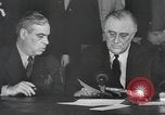 Image of mutual aid pact Washington DC USA, 1944, second 27 stock footage video 65675067750