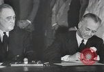 Image of mutual aid pact Washington DC USA, 1944, second 31 stock footage video 65675067750