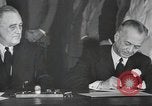 Image of mutual aid pact Washington DC USA, 1944, second 32 stock footage video 65675067750