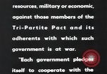 Image of mutual aid pact Washington DC USA, 1944, second 46 stock footage video 65675067750