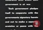 Image of mutual aid pact Washington DC USA, 1944, second 54 stock footage video 65675067750