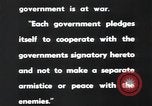Image of mutual aid pact Washington DC USA, 1944, second 55 stock footage video 65675067750