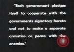 Image of mutual aid pact Washington DC USA, 1944, second 59 stock footage video 65675067750