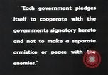 Image of mutual aid pact Washington DC USA, 1944, second 60 stock footage video 65675067750