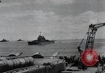 Image of US Navy defeats Japanese Navy at Midway Pacific Ocean, 1942, second 22 stock footage video 65675067756